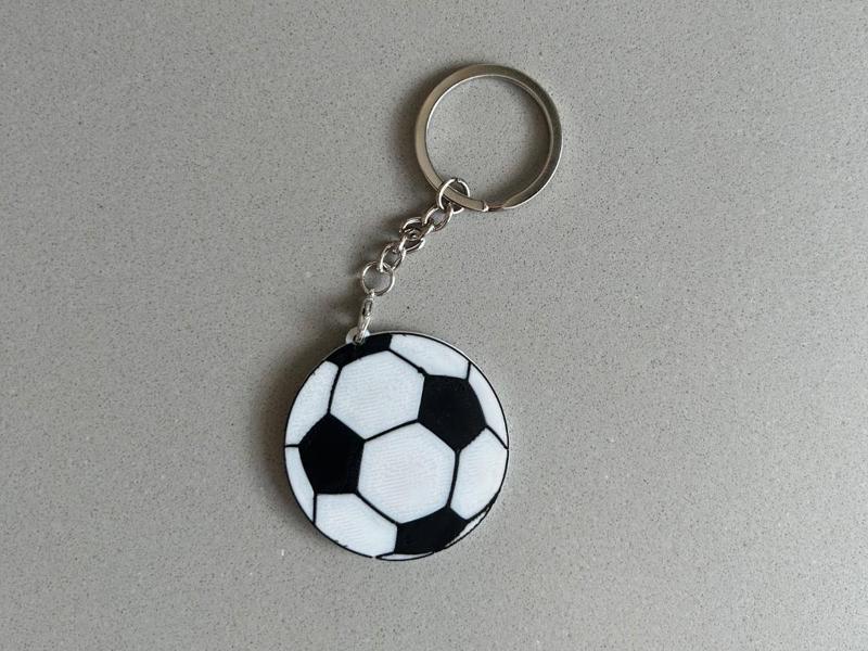 Soccer/football keychain