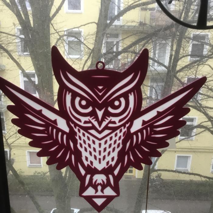 Owl Window Decoration