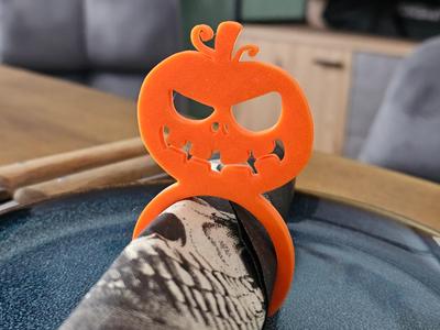 Halloween Pumpkin Napkin Ring Decoration