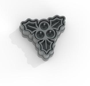 New Year's concept ceramics, polymer clay, dough shaper