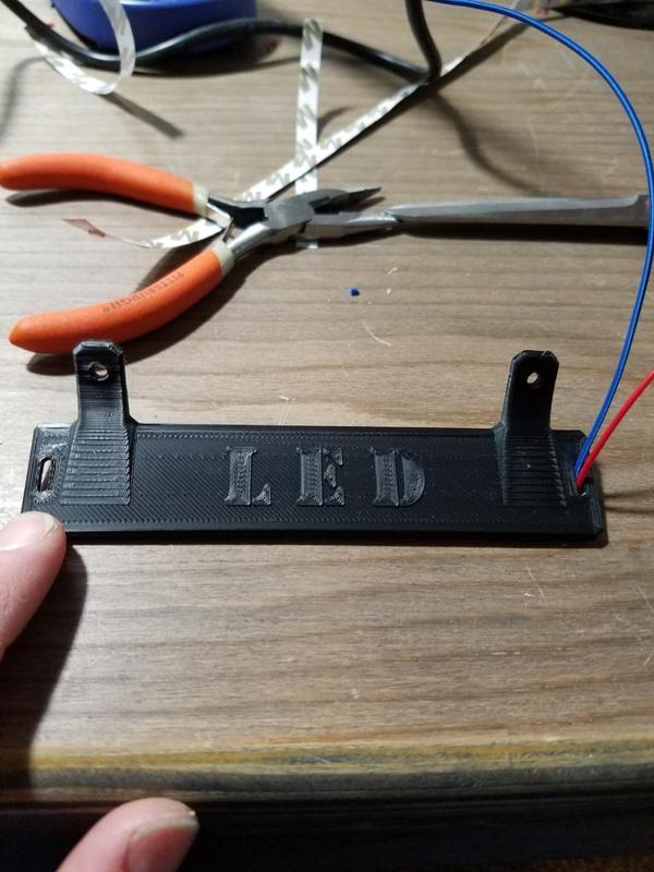 LED Mount Ender 2 / CR10 Mini / CR10 / With Cover