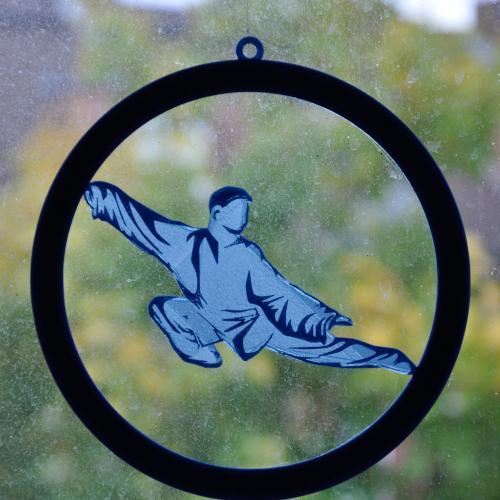 Window Decoration Tai Chi Chuan