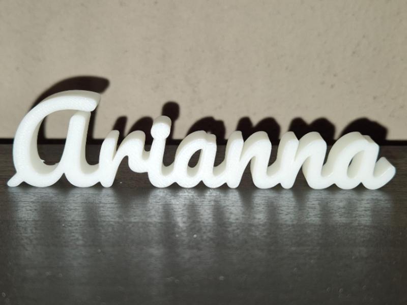 Arianna Name Sign Display Decor