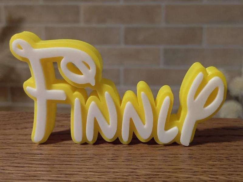 Finnly Disney Name Sign Decorated Room child Birth