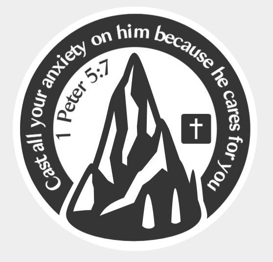 Encouraging Coaster - Bible Verse 1 Peter 5:7