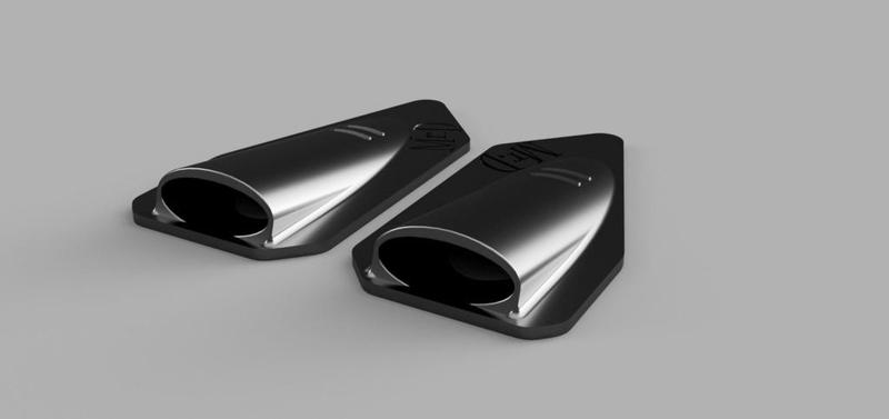 Reptile S800 Battery cover / fuselage bay lid vents