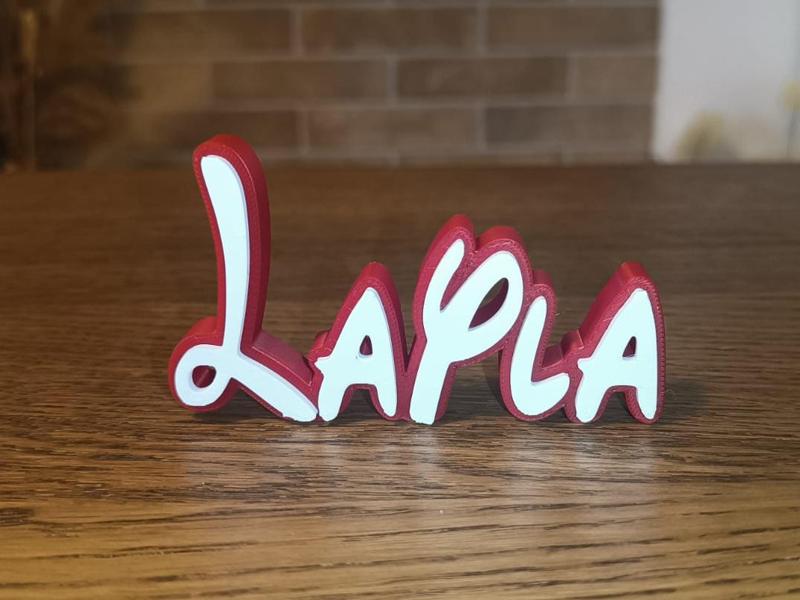 Disney Name Sign Layla Kid Room Wall Decor Tag 