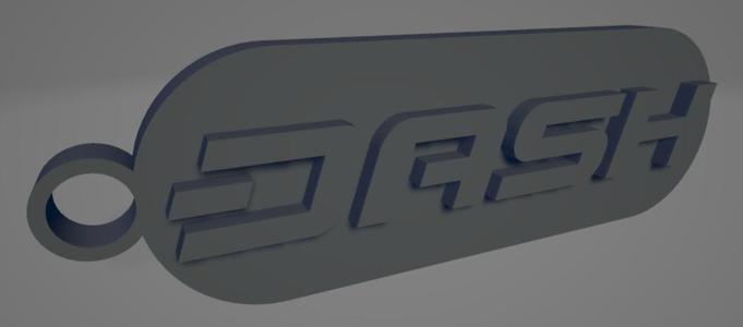 Dash keychain - Llavero de Dash