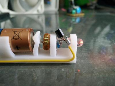 Joule thief torch thingy