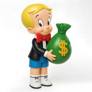Richie Rich Gold Billionaire Cashbag toy