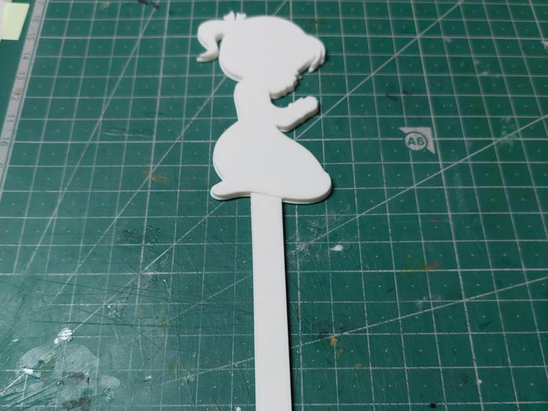 First Communion girl topper