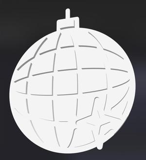 Disco Ball Cookie Cutter