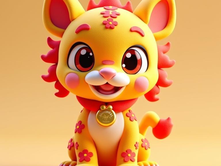 Oriental Awakening Lion