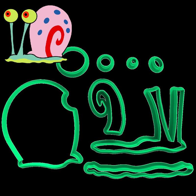 GARY THE SNAIL CUTTER - SPONGEBOB - 7cm