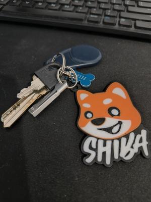 Shiba inu keychain