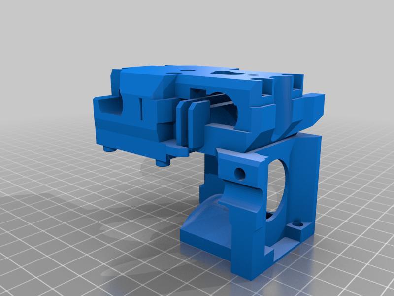 BMG Extruder Carriege DissEd-MK3 for i3 w/ Bumper