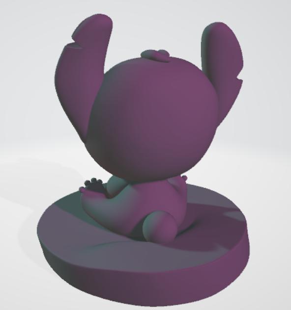 Statuette, Figur, Dekor, Stitch, Disney-Figur, Disney, Lilo und Stitch, Außerirdischer, Figur, Tier.Statuette, figurine, decor, Stitch, Disney character, Disney, Lilo and Stitch, alien, figurine, animal.