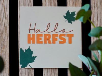 Tile Hello Autumn (Dutch)