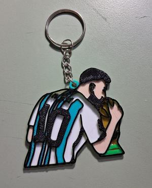 Messi keychain