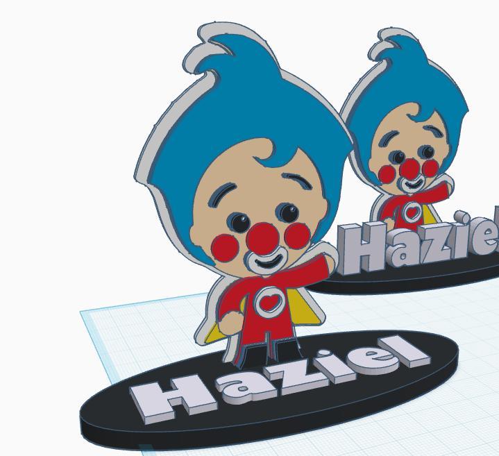 The clown plim plim suvenir