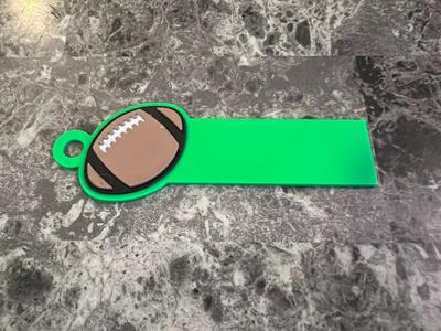 Football Bag Tag