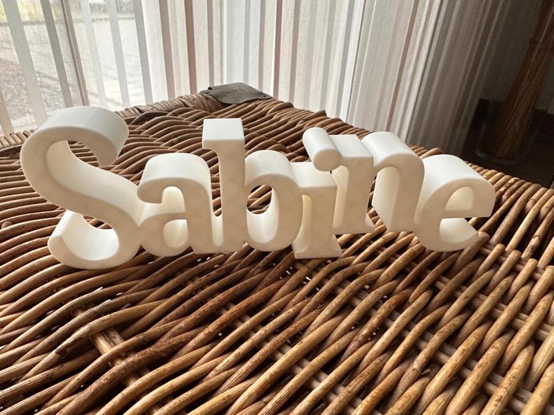 Name Sabine - Sign Decor Display