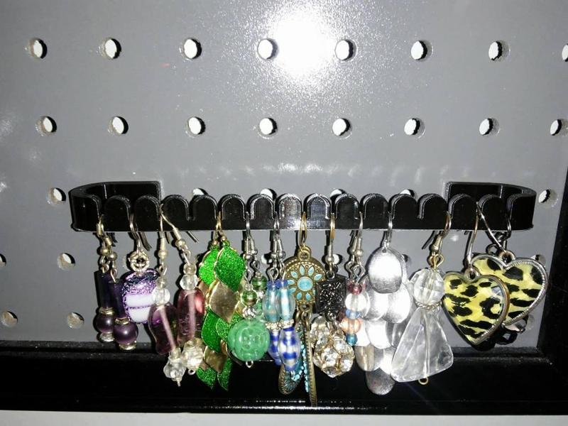 Pegboard Earring Holder