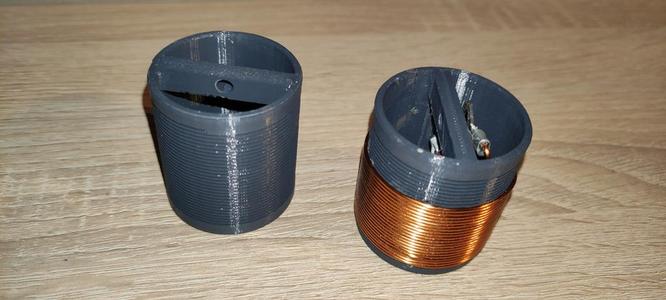 Antenna Trap 30 scrolls, D 40 mm, H 45 mm, d 1.0-1.1