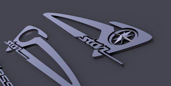 Yamaha V-Star bagger decals