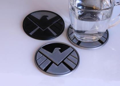 Multi-Color S.H.I.E.L.D. Coaster
