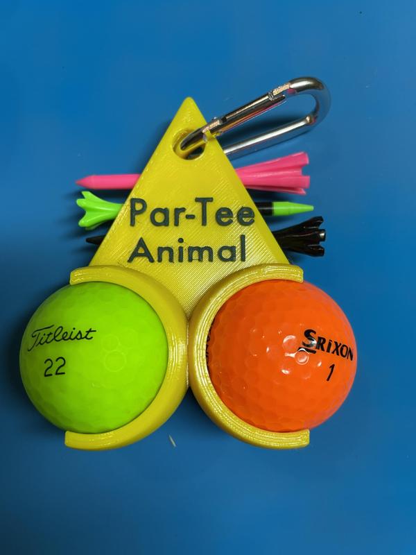 ParTee Animal- GOLF BALL AND TEE HOLDER