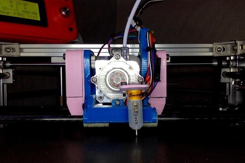 FlyingBear P902 Aero Carriage parts fan bracket, mirrored (left hand)