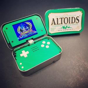mintyPi (Raspberry Pi gaming handheld in an Altoids mint tin!)