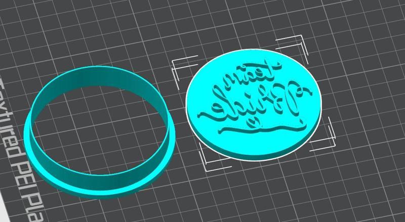 Team Bride Cookie Cutter and Stamp