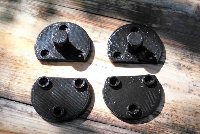 Skoda Fabia II hat rack holder