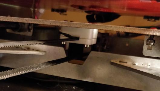 Y Axis bed support for prusa steel