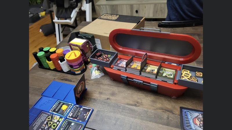 Borderlands loot chest board game Mister torgue (multi pieces) and lots of cool stuff