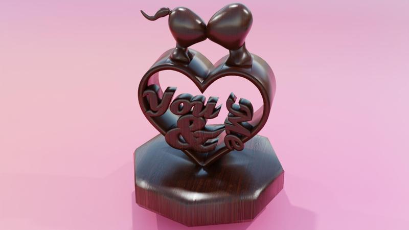 Love - Ornament - Gift for Couple