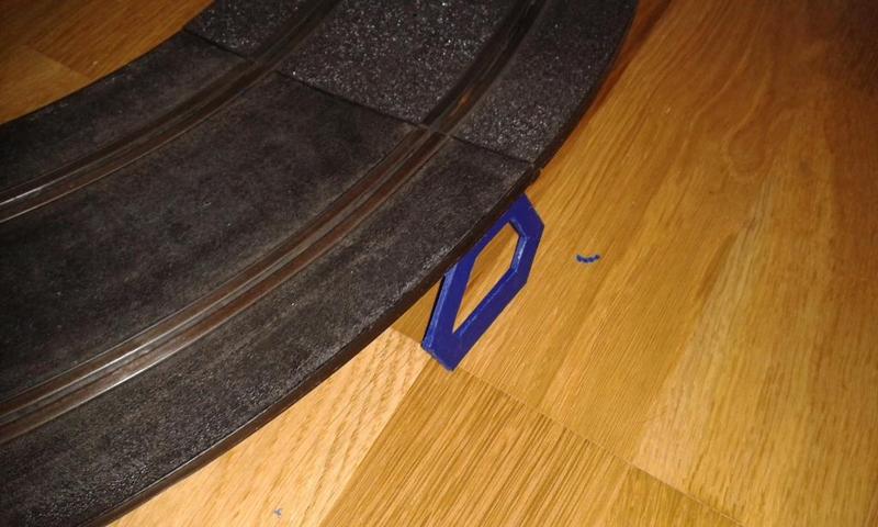 peralte (camber) scalextric