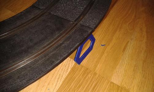 peralte (camber) scalextric