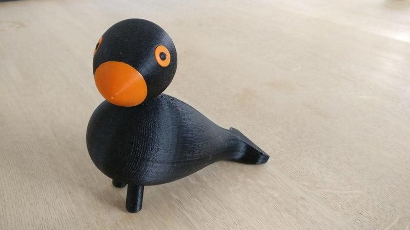 Kay Bojesen Songbird with pupils