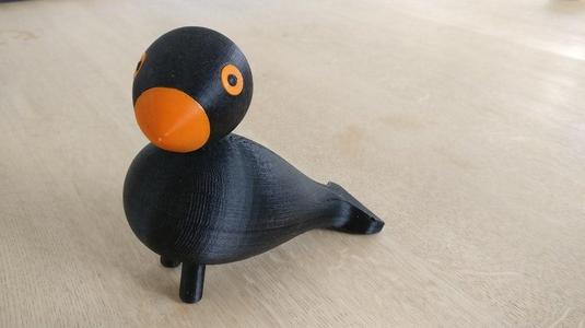 Kay Bojesen Songbird with pupils