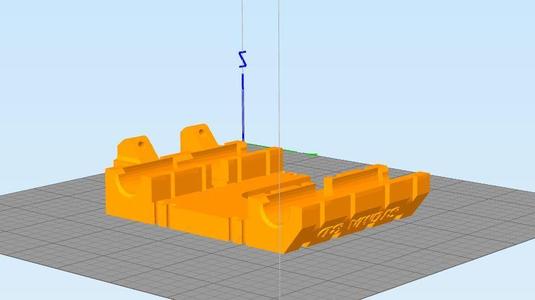 Sigma3D X Arabası (Ön fan bağlama aparatı silinmiş hali)
