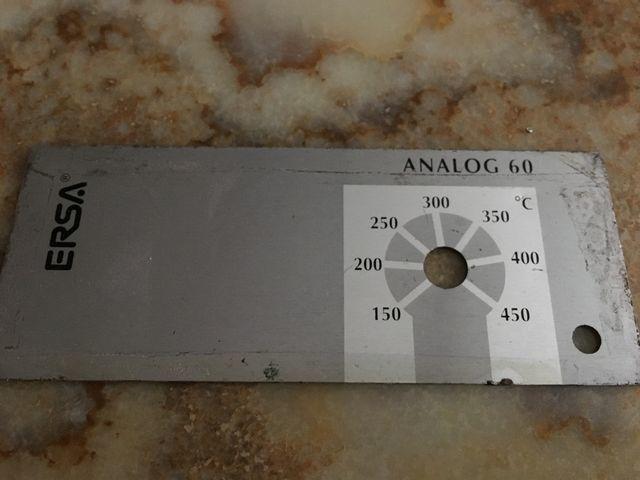 Ersa Analog 60 Knopf