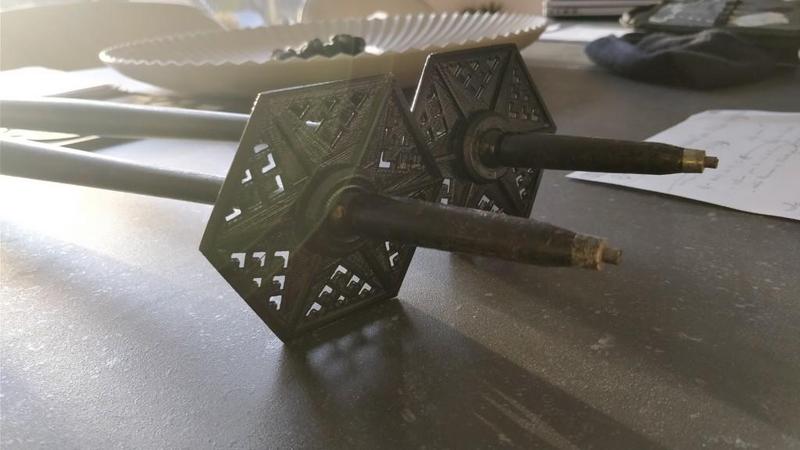 Rondelle bâton ski OGMA Black Crows rotulée (1 pièce) - washer ski stick