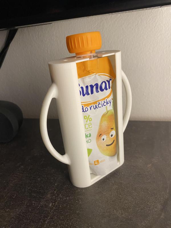 Fruit pouches holder