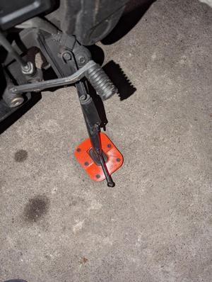 Motorcycle stand extension (cb500r compatible)