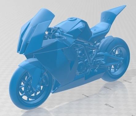KTM RC8 R Printable Motorbike