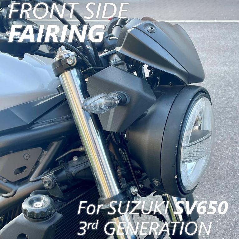 Suzuki SV650 3rd generation (2016-)  Front side fairing