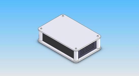 Electronics enclosure box
